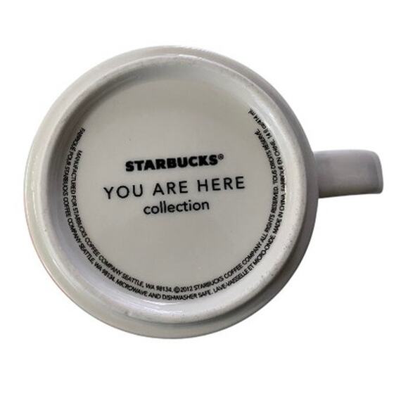Starbucks DALLAS 2012 You Are Here Collection Series Ceramic Coffee Mug 14oz - Picture 3 of 7